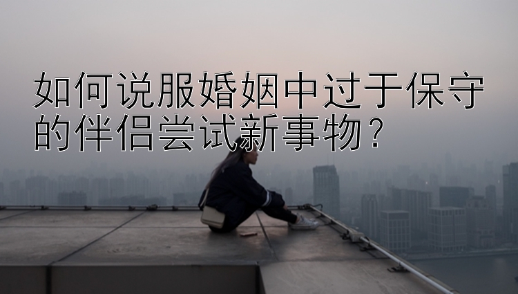 如何说服婚姻中过于保守的伴侣尝试新事物？