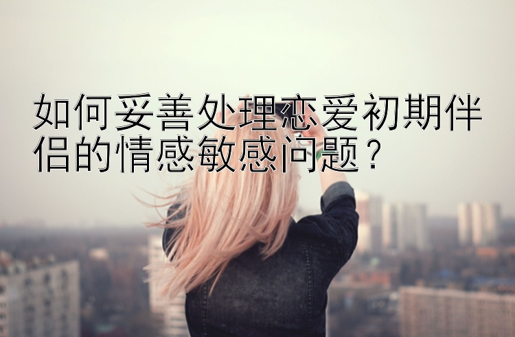 如何妥善处理恋爱初期伴侣的情感敏感问题？