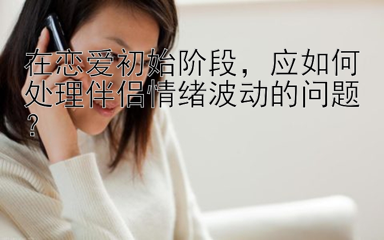 在恋爱初始阶段，应如何处理伴侣情绪波动的问题？